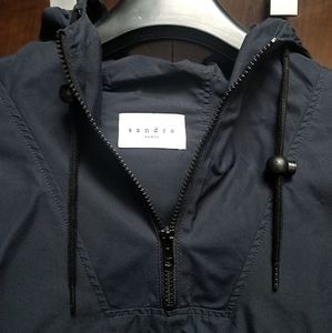 SANDRO Men's Pullover Anorak Jacket, Size S